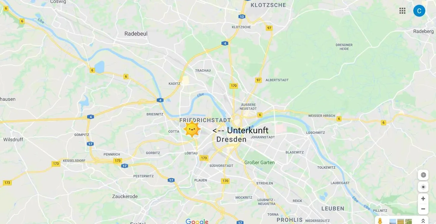 Cozyhomz Ferienwohnung Bis 5 Personen Mit Stellplatz Dresden Daire